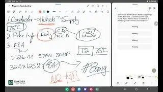 Motor Conductor Sizing | Red Seal Exam Prep (2024 CEC)