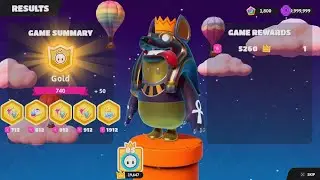 Fall Guys Ranked FM LoGrav Thin Ice Timeout Win 6872