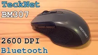 TeckNet BM307 Bluetooth Mouse 2600 DPI &bull; Unboxing Overview Pairing