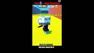 Playing roblox(tesunami escape)