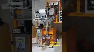 Automatic Chips Packing Machine ! Namkeen Packing Machine ! kurkure Fryums Masale packaging #shorts