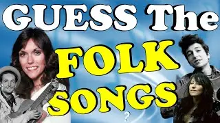 Folk Songs🎶Guess The Song Music Quiz🎵Difficult?