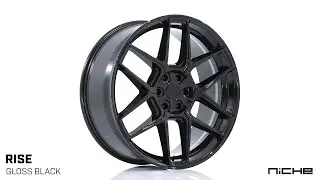 NICHE NC281 RISE | 24X10 | GLOSS BLACK