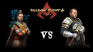 Shadow Fight 4 Arena: Emperor Triumphs Over Sarge in Chapter 2! Epic Battle | EMPEROR vs SARGE