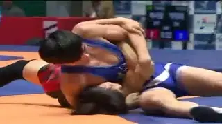 2023년 제 104회 전국체육대회 남자 고등부 레슬링 대회 -53kg 준결승  황준현 vs 김정현 (레슬링)