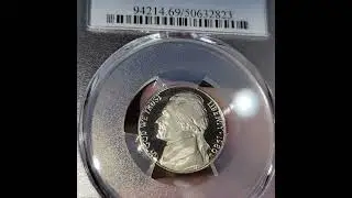 ✝️ #22 2080-S PCGS PR69DCAM 5C = PROOF NICKEL / 5 CENT DEEP CAMEO SAN FRANCISCO MINT = EP 397