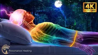 432Hz + 528Hz + 741Hz + 963Hz | Deep Healing Sleep for Full Body Regeneration & Stress Relief | Reso