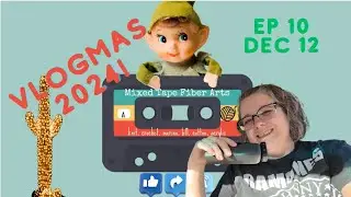 Knitting Vlogmas # 10!  My HONEST Opinion on VEGAN Cream Cheese. My Face Says It All!.