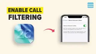 Как включить фильтрацию звонков в FaceTime на iPhone: новая функция 2026 года (руководство).