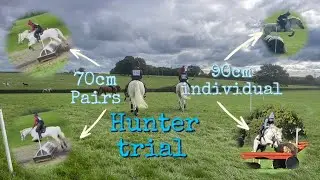 Stepping up a level | show vlog | hunter trial 