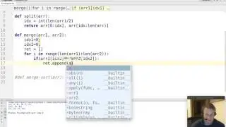 Merge Sort Algorithm in Python