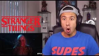 STRANGER THINGS 4 TRAILER REACTION!
