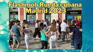 Dame2Salsa - Rueda flashmob internacional Abril 2023 - Salsa en Madrid