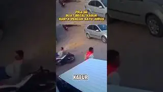 DENGAN SATU JURUS,PRIA INI BUAT BEGAL KABUR