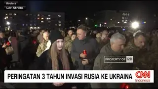 Peringatan 3 Tahun Invasi Rusia ke Ukraina