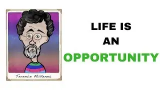 Life is an opportunity - Terence McKenna animation