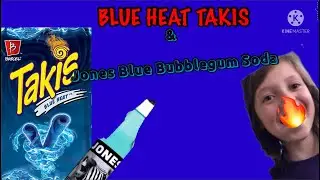 Blue Heat Takis & Blue Bubblegum Jones Soda Review