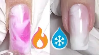 Color Changing Marble Polygel Nails with DUAL FORMS | Modelones Kit Review