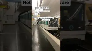 То, что вы никогда не знали о парижском метро #paris #metro #shorts
