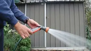 How to Get a Watering Hose Nozzle to Turn Off - On/Off Trigger -Step by Step Instructions -Tutorial