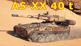 World of Tanks AS-XX 40 t - 3 Kills 10,9K Damage
