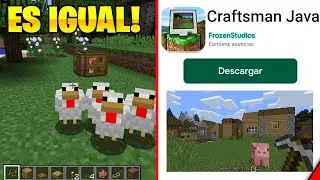 NUEVO JUEGO CRAFTSMAN JAVA ES IGUAL QUE EL MINECRAFT DE PC💻