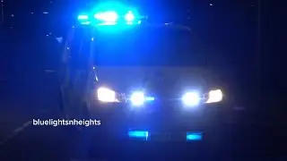 Merseyside Police Volkswagen Transporter Cell Van Responding out of St Anne Street 
