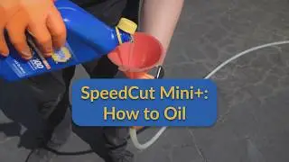 SpeedCut&reg; Mini+ Support: How to Oil Cable