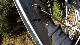 GoPro-Bridge Rappell. Sault Ste Marie-Hub Trail