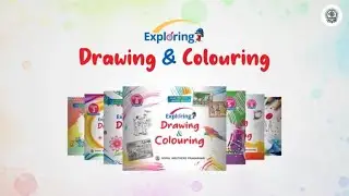 Exploring Drawing and Colouring Book for Class 1-8 &ndash; #CBSE #art #education