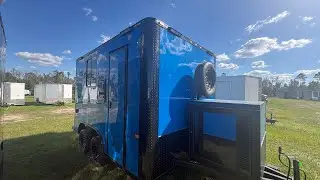 Rock Solid Cargo 8.5x12 Custom Fiber Trailer