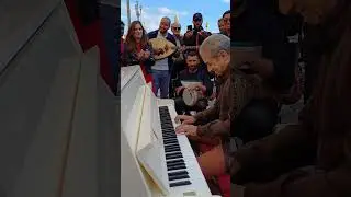 Ya Rayah au piano dans la rue, Nice
