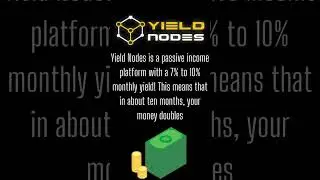 Generate passive income with Yield Nodes masternodes #shorts #crypto #yieldnodes #passiveincome