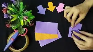 How to make Arrow Bookmark | Creative DIY Paper Craft Ideas | Easy and Fun #diy #papercraft #origami