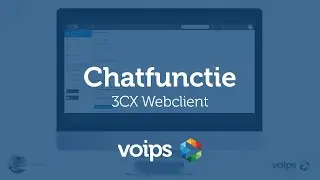 Chat - 3CX Webclient handleiding | Voips