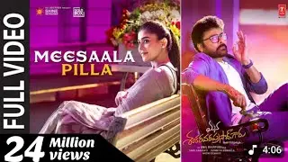 Full Video Meesaala Pilla ManaShankara Vara Prasad Garu Chiranjeevi Nayanthara Bheems M 8Days Income