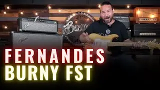 Late 1970s Fernandes FST Burny played by Paul Jackson of Blackberry smoke at Brown's Guitar Mill