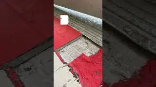 Damaged Tiles Replaced with Our Commercial Flake System