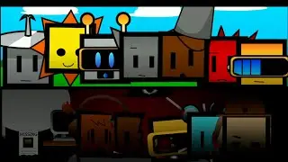 Incredibox Spruki But Square Face (MOD/CAVER)