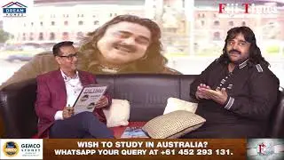 #Arif_Lohar #Punjabi_Folk_singer Exclusive #interview by Navneet Anand in Sydney, Australia.