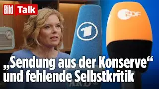Bundestagspräsidentin Julia Klöckner nimmt sich ARD und ZDF vor | BILD TALK Clips