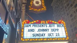 Jeff Beck & Johnny Depp in Chicago! Venus in Furs. 10/23/2022