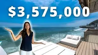 Внутри дома на берегу океана в Малибу за 3,6 миллиона долларов | Экскурсии по роскошным домам