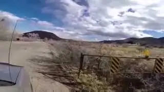 Driving thru Red Rocks Amphitheater