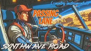 passing lane // synthwave road // #countrymusic  - country instrumental