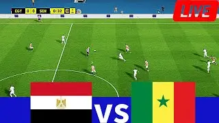 🔴LIVE | Senegal vs Egypt – Africa Cup 2026/27 Semi-Final | eFootball 2026 Gameplay