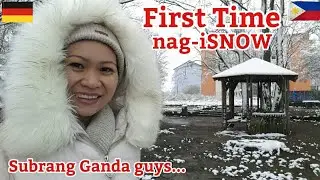 First Time Snow in Stuttgart 2022 | Filipina-German Life