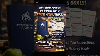 Getfit and healthy with the clever fox fitness and food journal