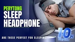 Perytong Sleep Headphones Review - Wireless Bluetooth Sports Headband for Sleep, Yoga & Travel