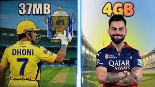 Best Cricket Game? 10MB vs 400MB Comparison